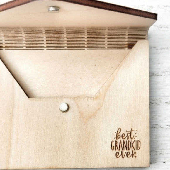 "Best Grandkid Ever" Gift Bundle * Laser Cut & Engraved Ornament * - Picture 3 of 8